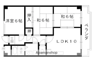 サニーパーク小坂【11階】の間取り