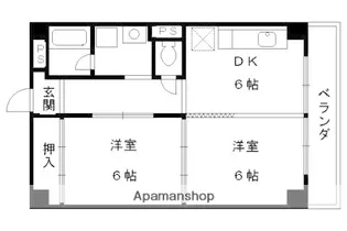 レフィナード京都西大路【3階】の間取り