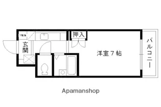 メゾン・ド・ルポーゼ【2階】の間取り