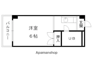 ジュネス21【105号室】の間取り