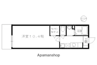 タイチ七瀬川【105号室】の間取り