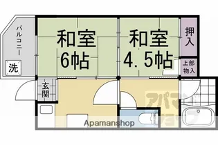 シオン荘【20号室】の間取り