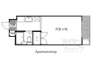 メゾンLee【3階】の間取り