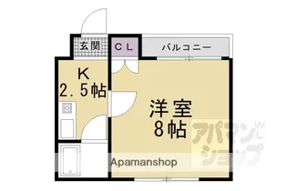 ファーストステージK2【203号室】の間取り