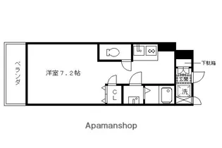 サンシティ烏丸高辻【405号室】の間取り
