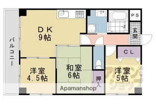 「フローラみずほ」【3階】の間取り