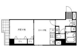 ライオンズマンション清水【3階】の間取り