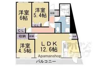 グラン・コート向島【3階】の間取り