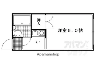 アクエルド東大路【305号室】の間取り
