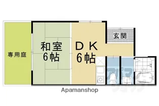 ヤマトマンション【102号室】の間取り