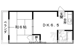 ヤマトマンション【301号室】の間取り