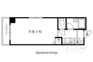 SHICATA SEPT BLDG【601号室】の間取り