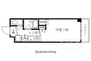 F・GROWTH【506号室】の間取り