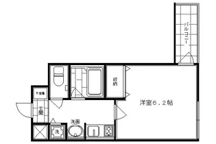 プレサンス京都四条河原町ネクステージ【5階】の間取り