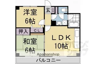 清光ハイツ【204号室】の間取り