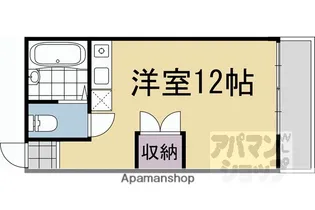 1Rの間取り画像