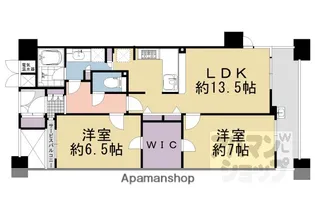 烏丸御池アーバンライフ【9階】の間取り