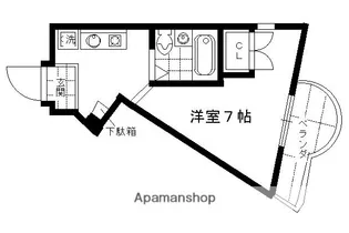 アネックスパルマ【6階】の間取り