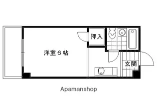 プレアール西大路【5階】の間取り