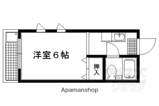 ハイツこすぎ【103号室】の間取り