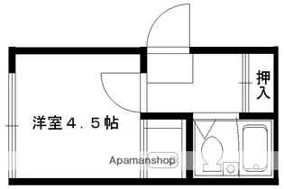 カサディマノ【103号室】の間取り