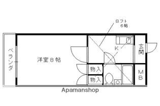 エクセレント丸太町【5階】の間取り