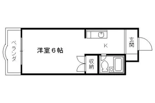 グレース五条【3階】の間取り