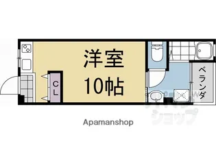 藤川ビル【303号室】の間取り