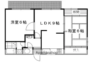 大塚マンション【301号室】の間取り