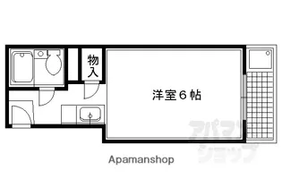 コーポ新道【302号室】の間取り