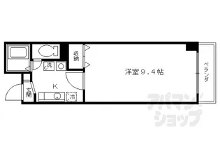 セントフローレンスONE【1階】の間取り