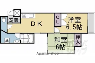ロイヤルむらかみ【3階】の間取り