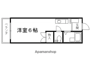 メゾンハウスI【405号室】の間取り