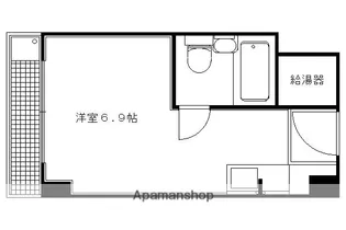 コスモリード京都今出川【504号室】の間取り