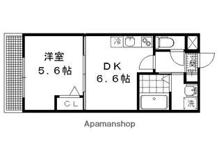 GRANGE京都岡崎【306号室】の間取り