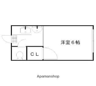 京都府京都市上京区高徳寺町【マンション】の間取り