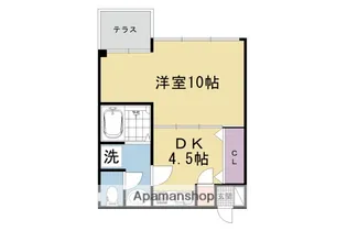 マルサクマンション【1-A号室】の間取り