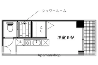 京都府京都市上京区西北小路町【マンション】の間取り