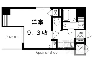 GRAND CRU【301w号室】の間取り