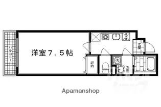 ヴィラート押小路【302号室】の間取り