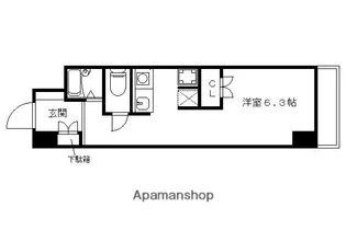 KIND(EN)III北館【4階】の間取り