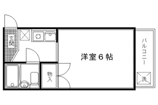 VIP大宅【201号室】の間取り