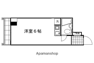 メゾンカミゴリョー【205号室】の間取り