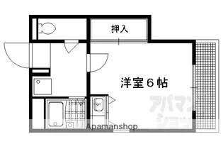 熊野道谷口マンション【101号室】の間取り