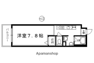 リテラ竹屋町【3階】の間取り