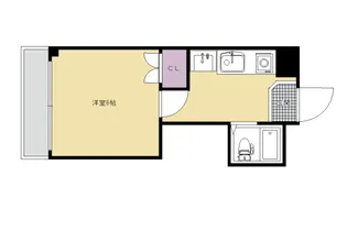 トレビアン東山【206号室】の間取り