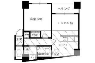 ラ・フォルム東寺【2階】の間取り