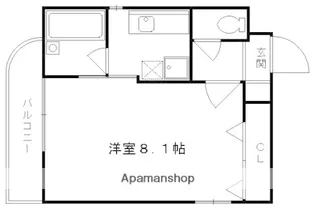 京都府京都市伏見区向島本丸町【マンション】の間取り