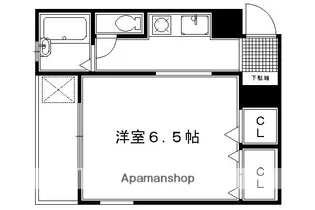 ブティック・ベル【202号室】の間取り