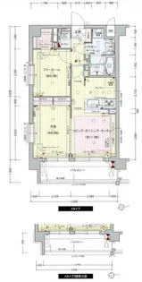 プレサンス京大前【0201号室】の間取り